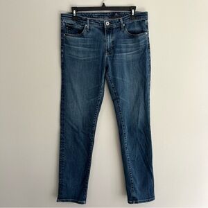 AG Adriano Goldschmied Dark Blue The Prima Cigarette Leg Jeans size 29